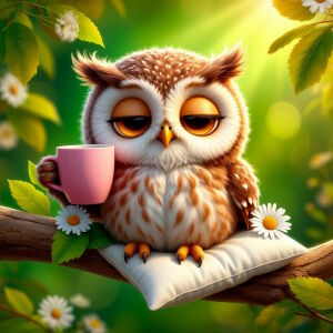 Сонная сова