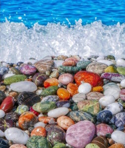 Камешки и волна