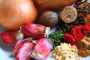 Специи и чеснок