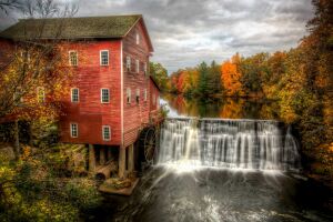 Осеняя мельница