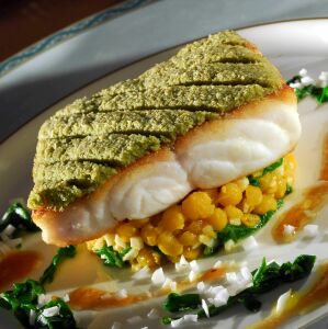 Рыба под соусом