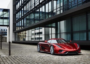 Koenigsegg Agera красная