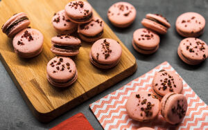 Кофейные макарон