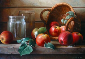 Яблоки и банки