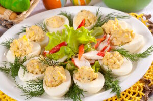 Яйца с начинкой