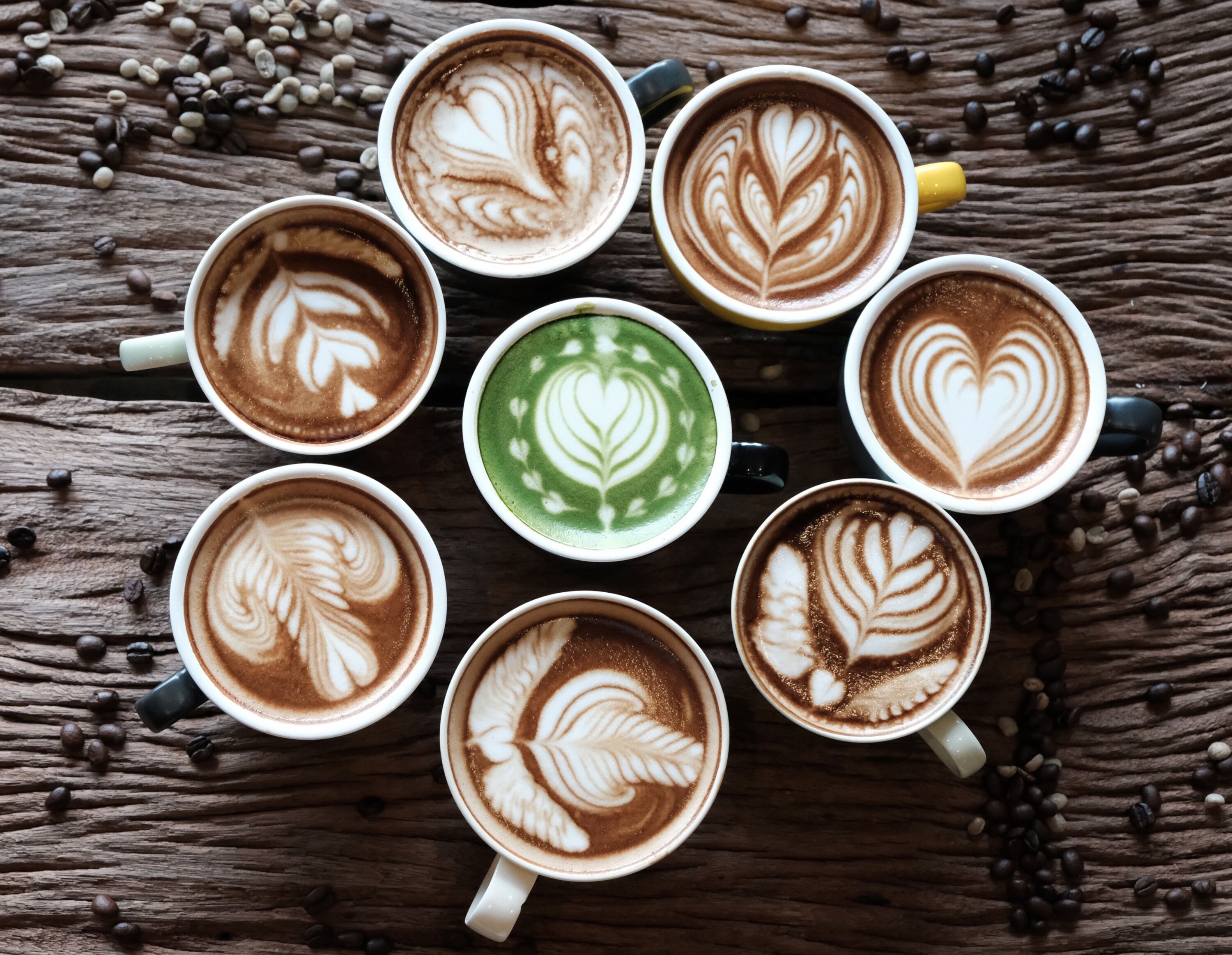 Капучино с рисунком