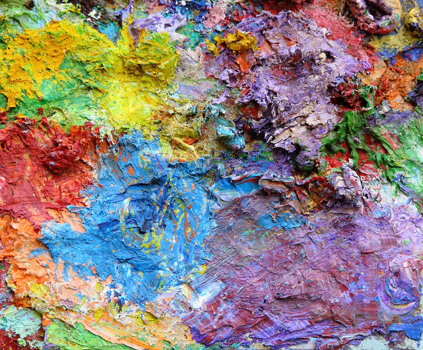 Засохшие краски