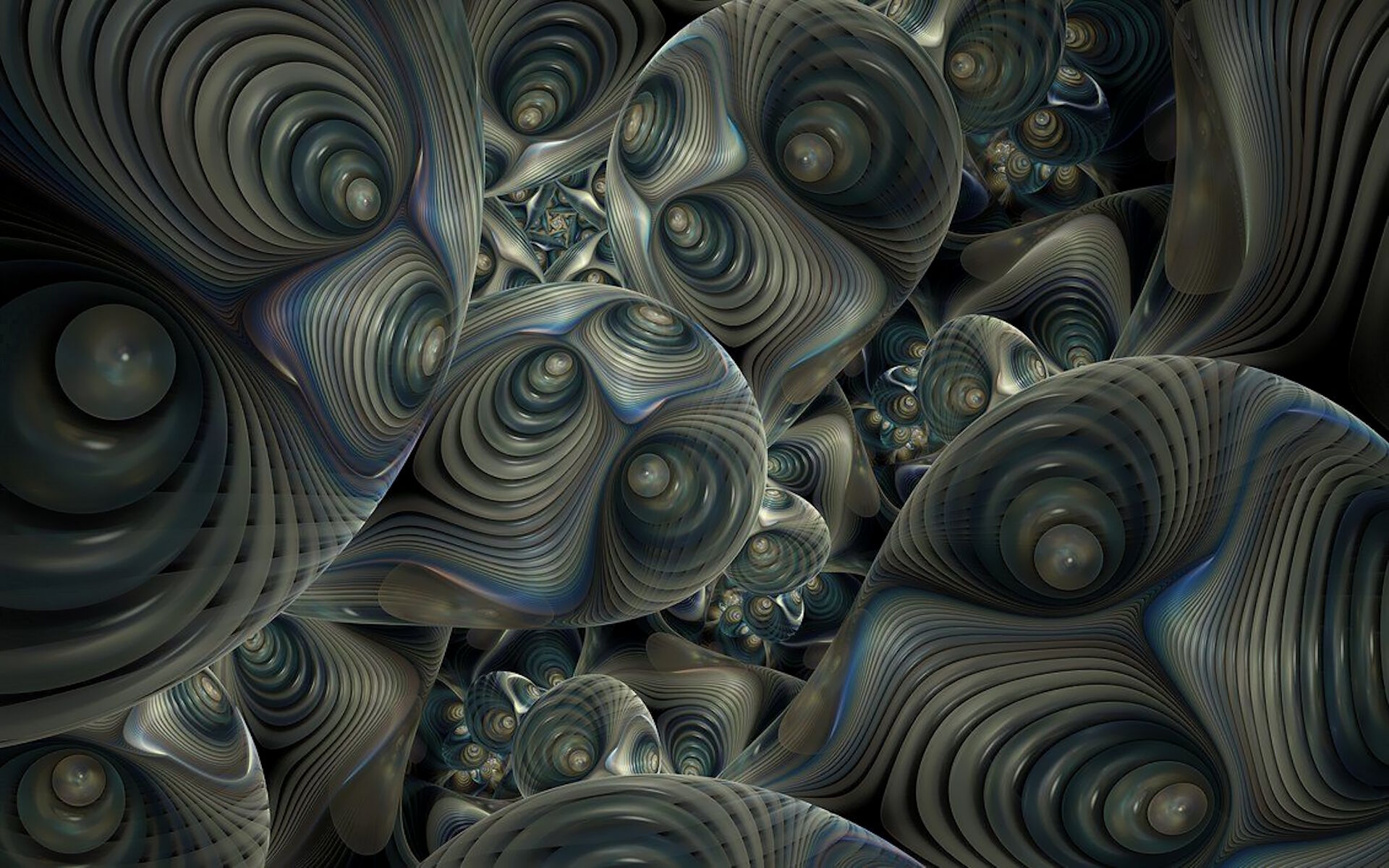 Закрученные фракталы