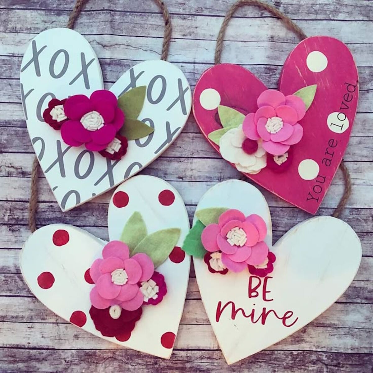 Сердечки открытки