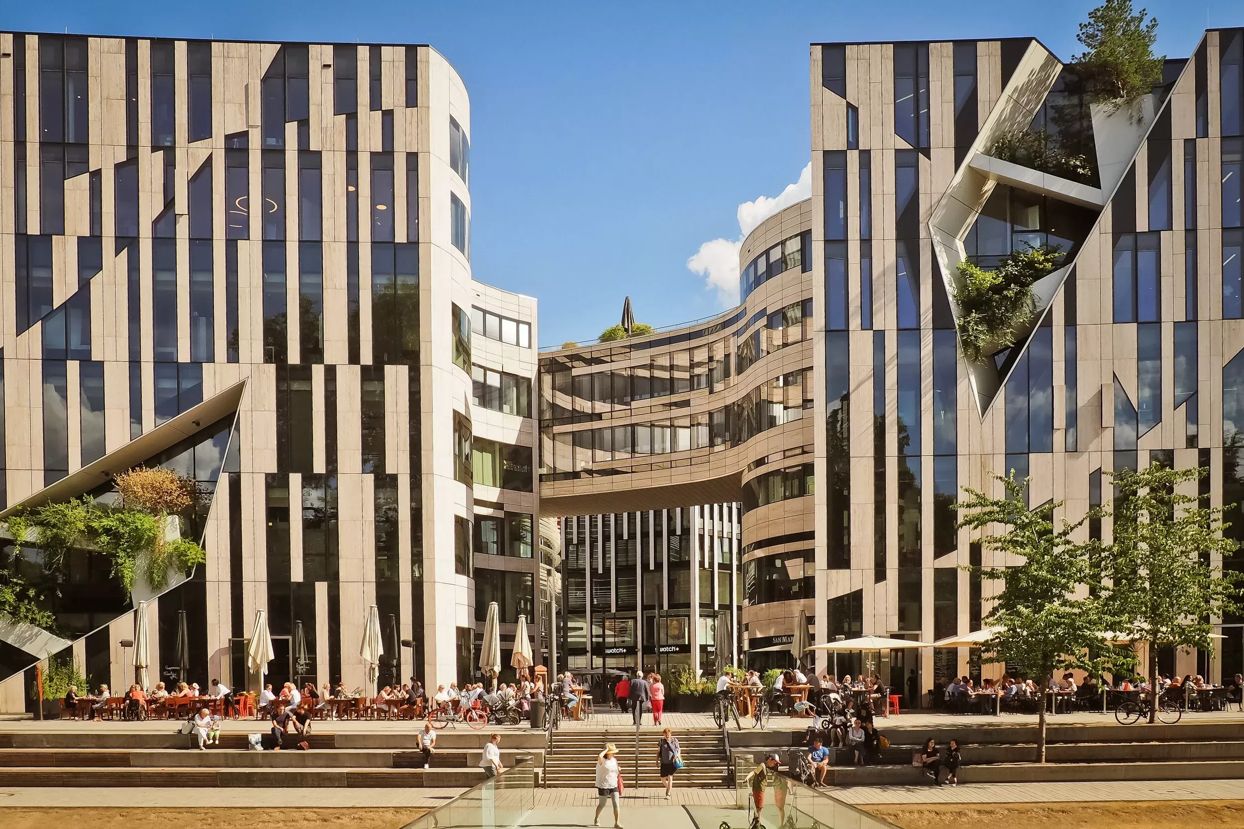 Дюссельдорф архитектура