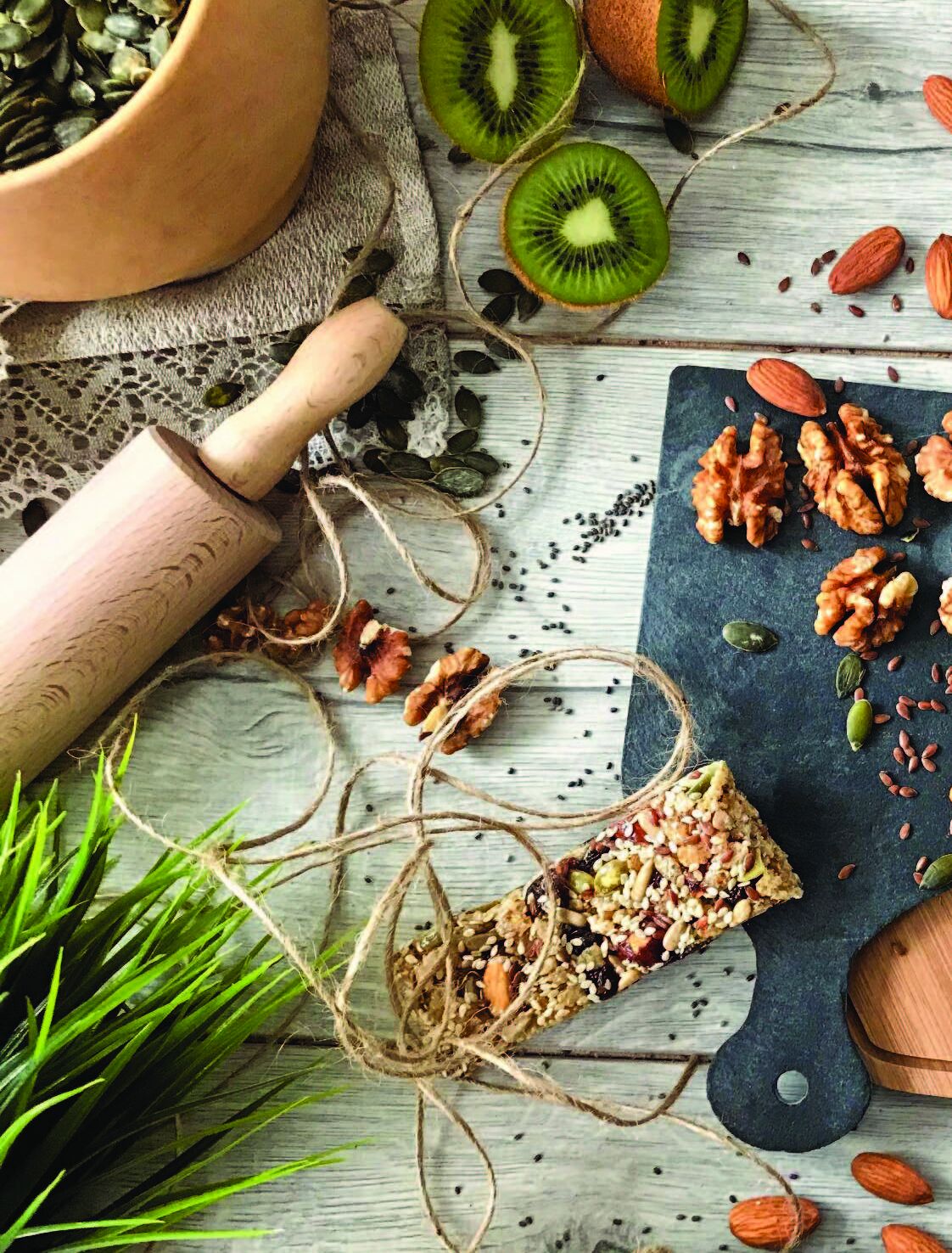 Батончик с орехами