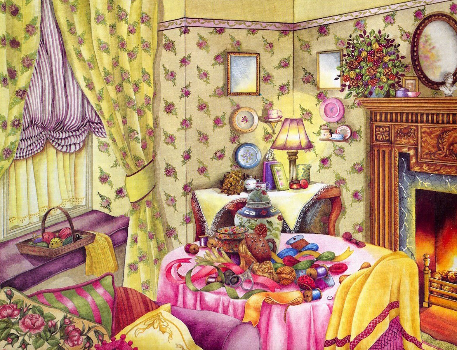 В доме рукодельницы