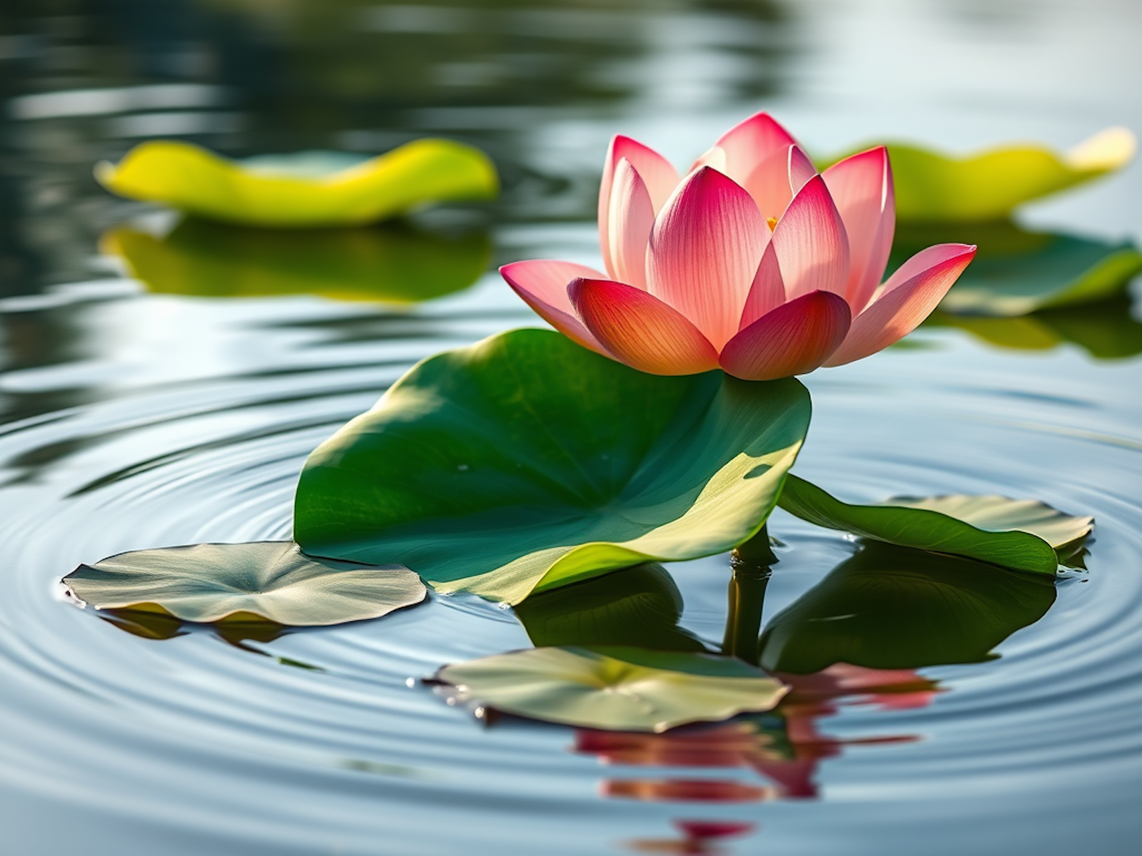 Розовый лотос