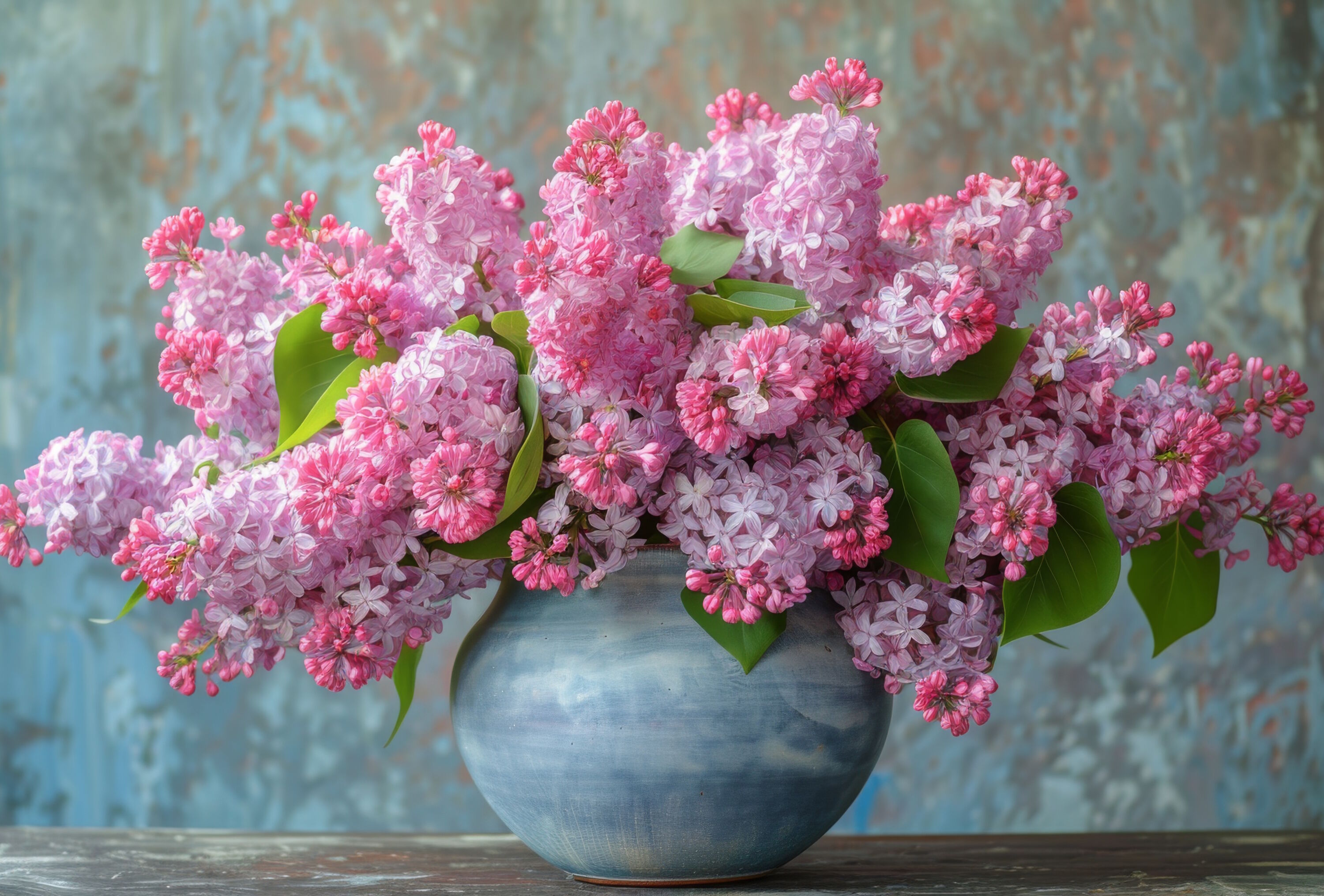 Букет розовой сирени