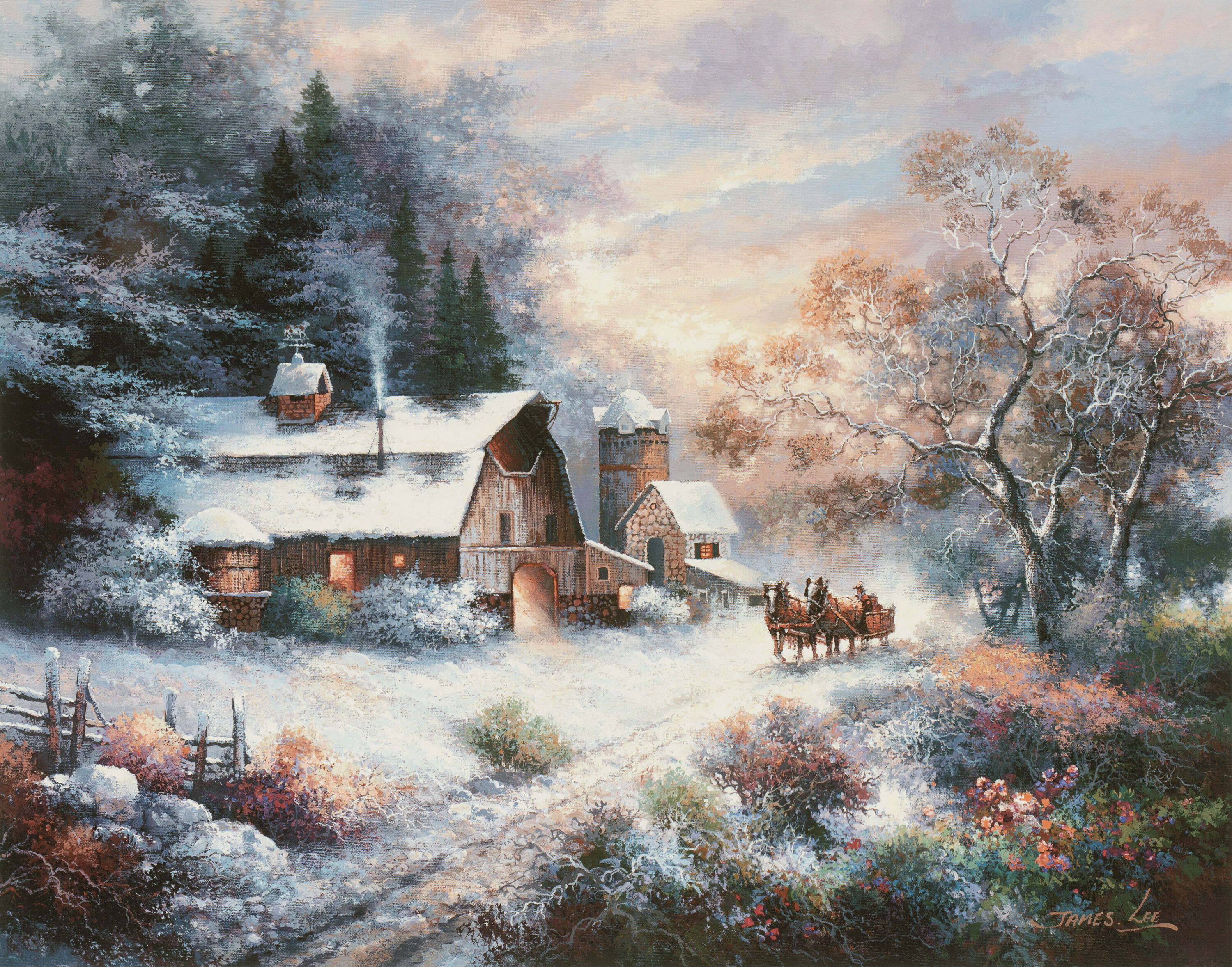 Повозка у дома