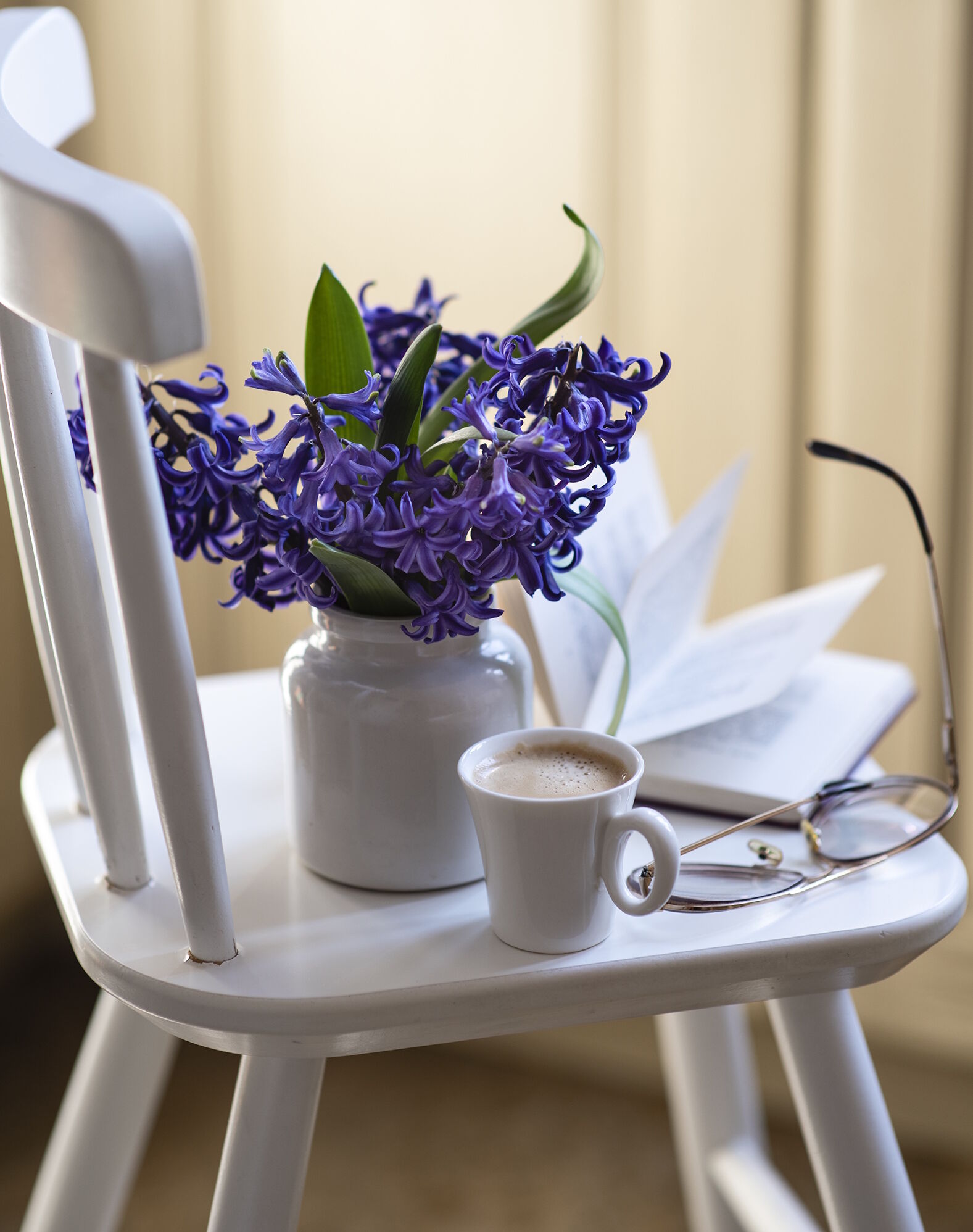 Гиацинты и кофе