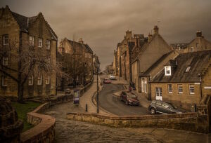 Пасмурный Эдинбург