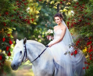 Невеста на коне