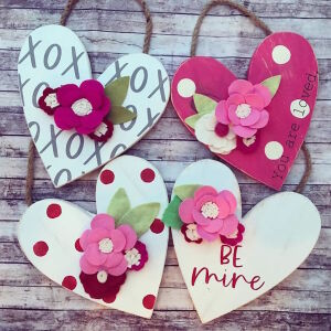 Сердечки открытки