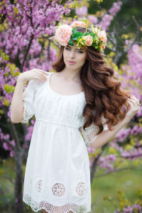 Венок из роз