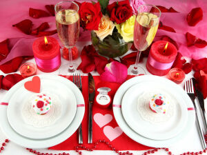 Сервировка на двоих