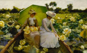 Женщины и лилии