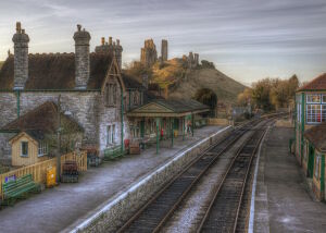 Corfe castle