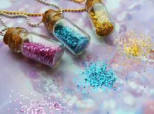 Блестки в баночках