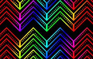 Зигзаги с точками