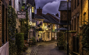 Английская узкая улочка