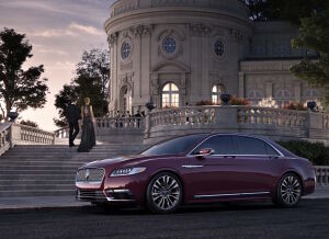 Красный Lincoln