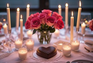 Розы и свечи