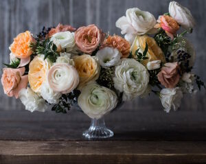 Букет из ранункулюсов