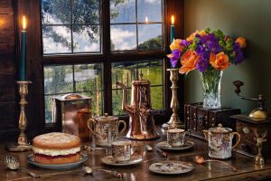 Торт у окошка