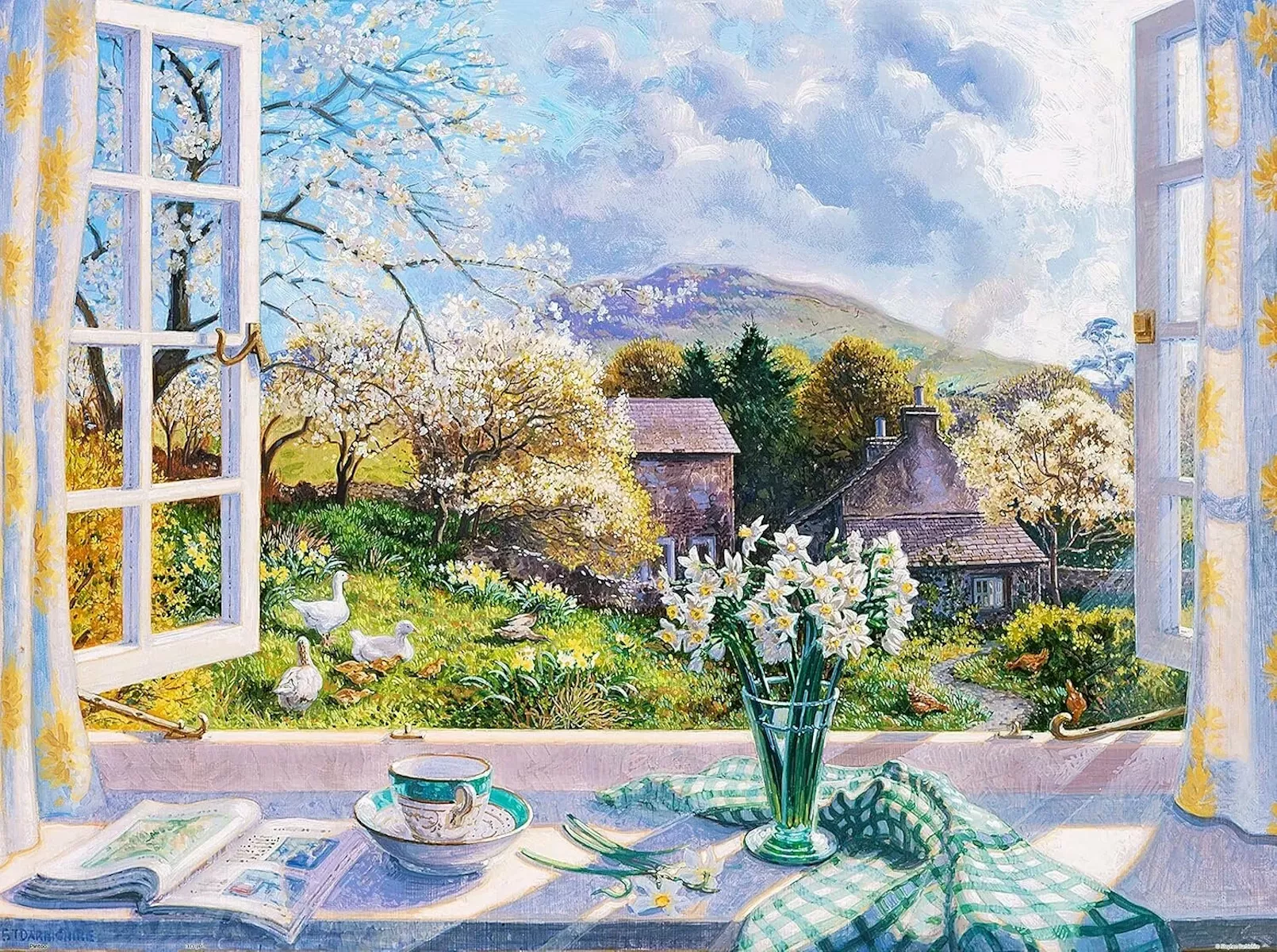 Окно на распашку