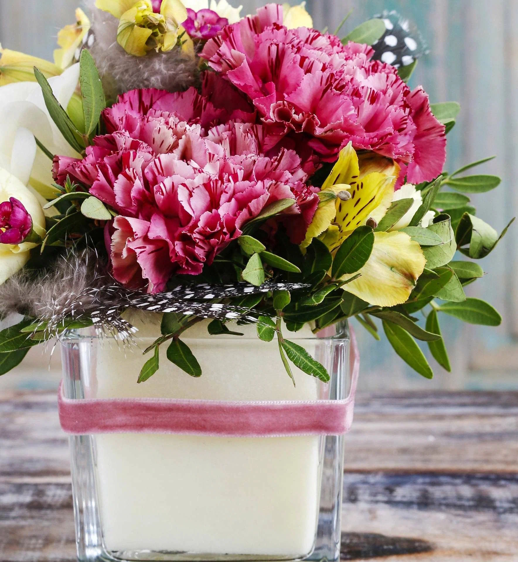 Пестрые гвоздики