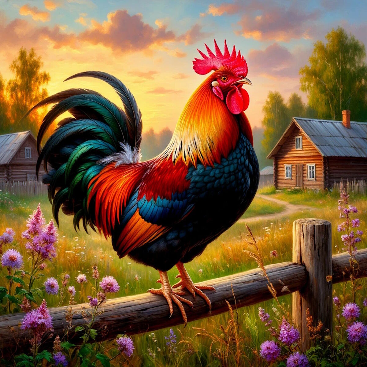 Деревенский петух