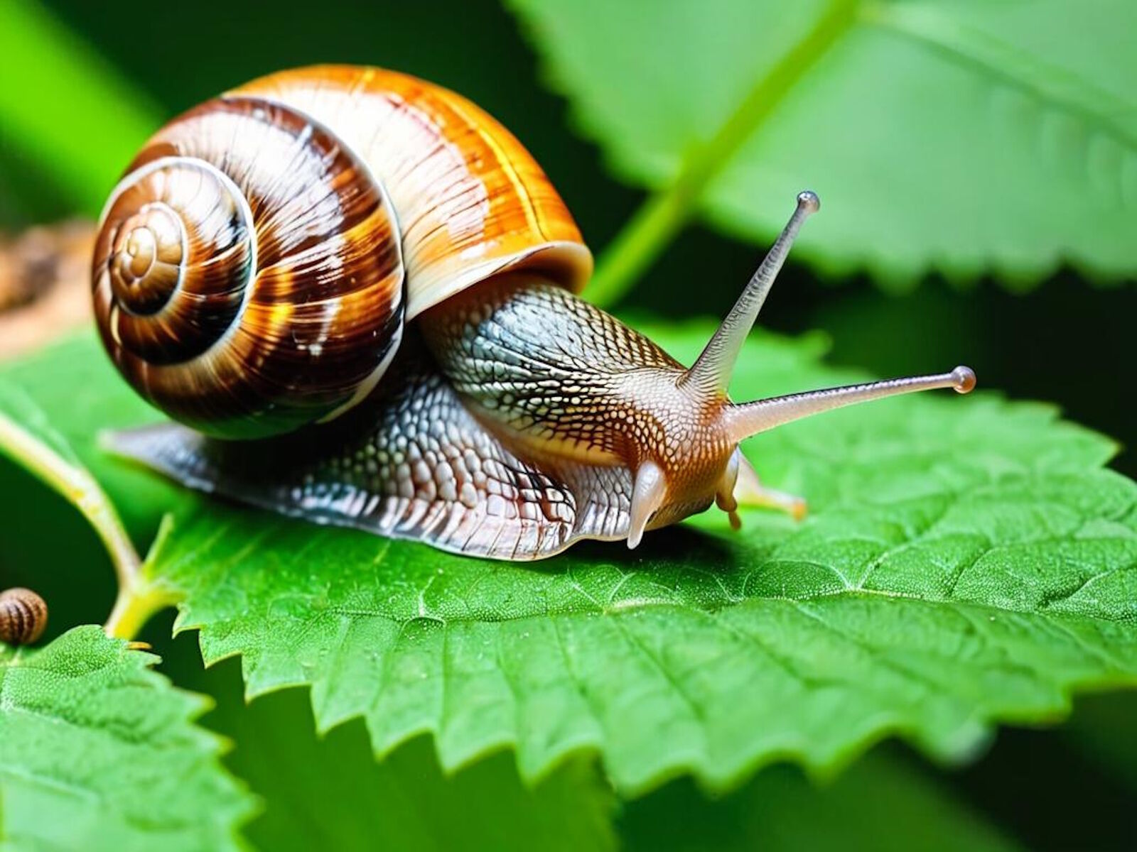 Улитка на листке