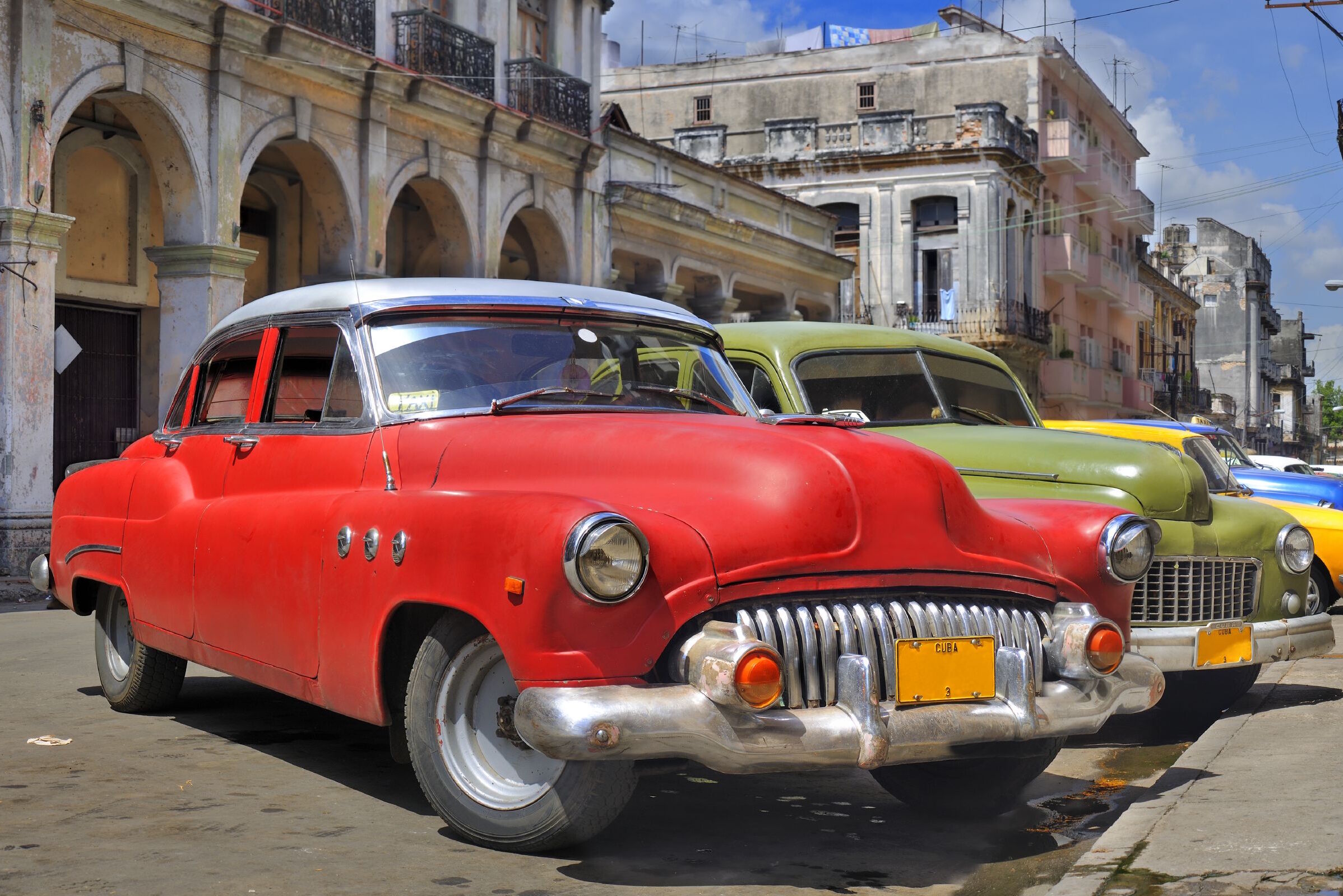 Ретро автомобиль в Гаване