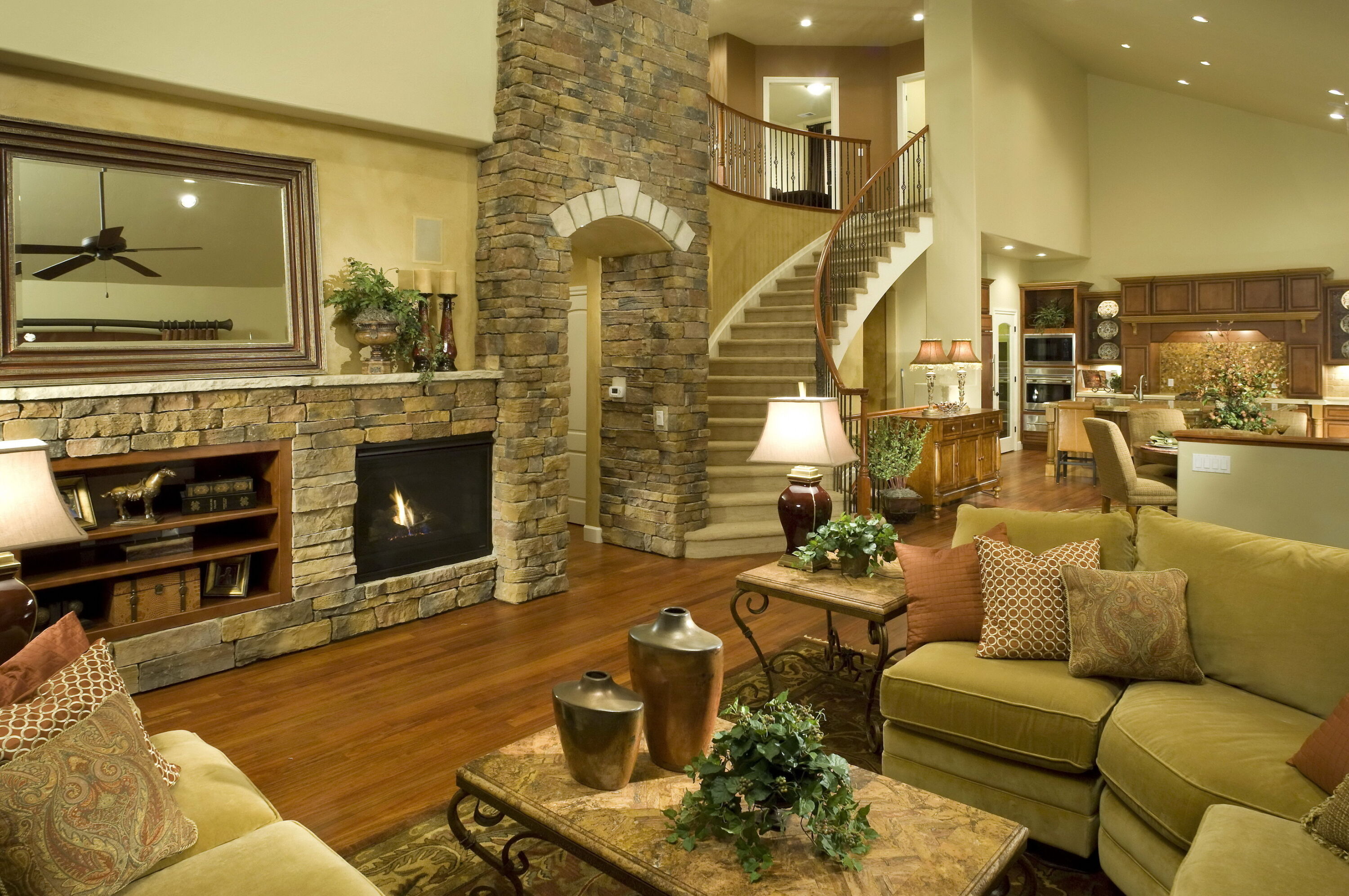 Закрытый камин