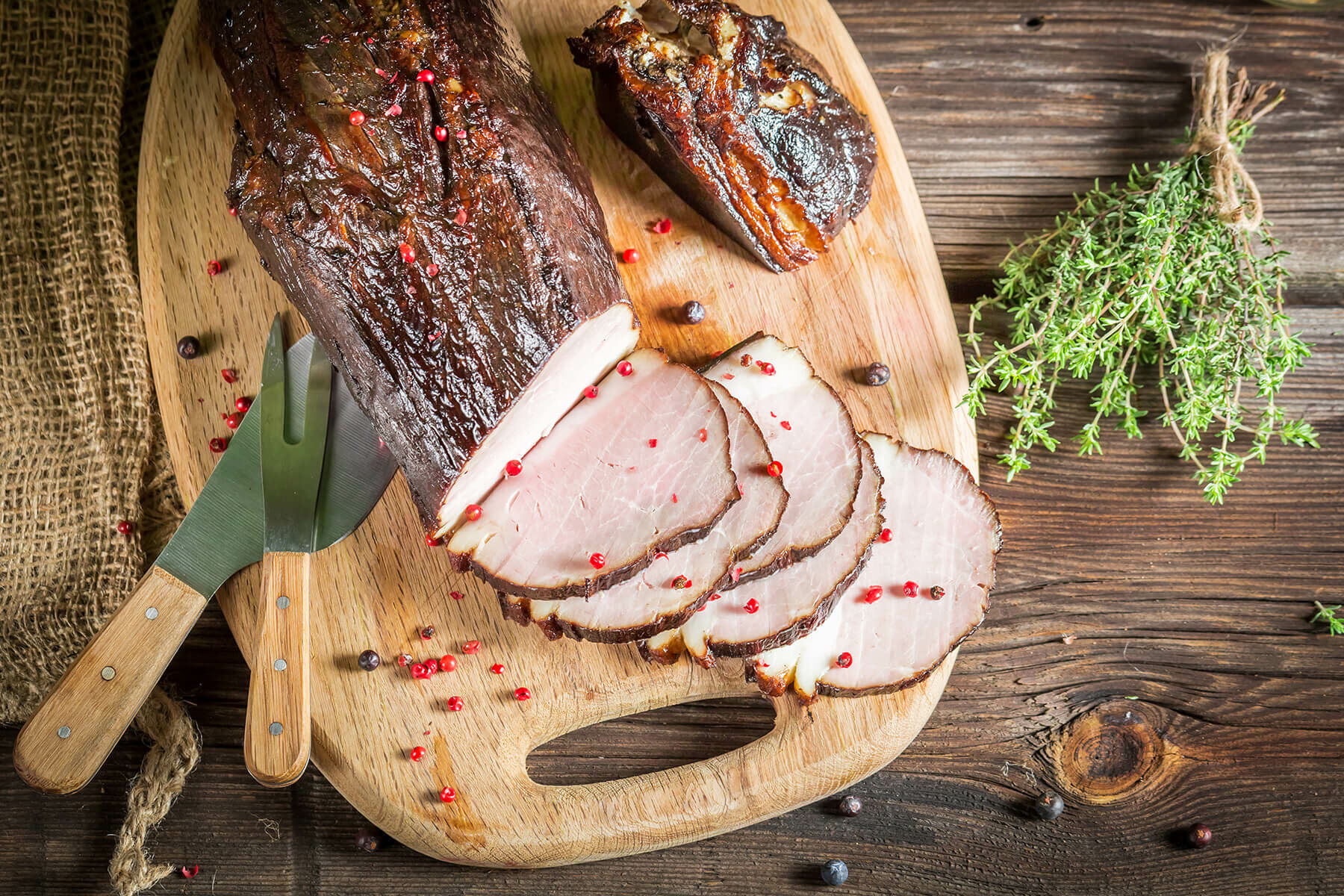 Буженина с тимьяном