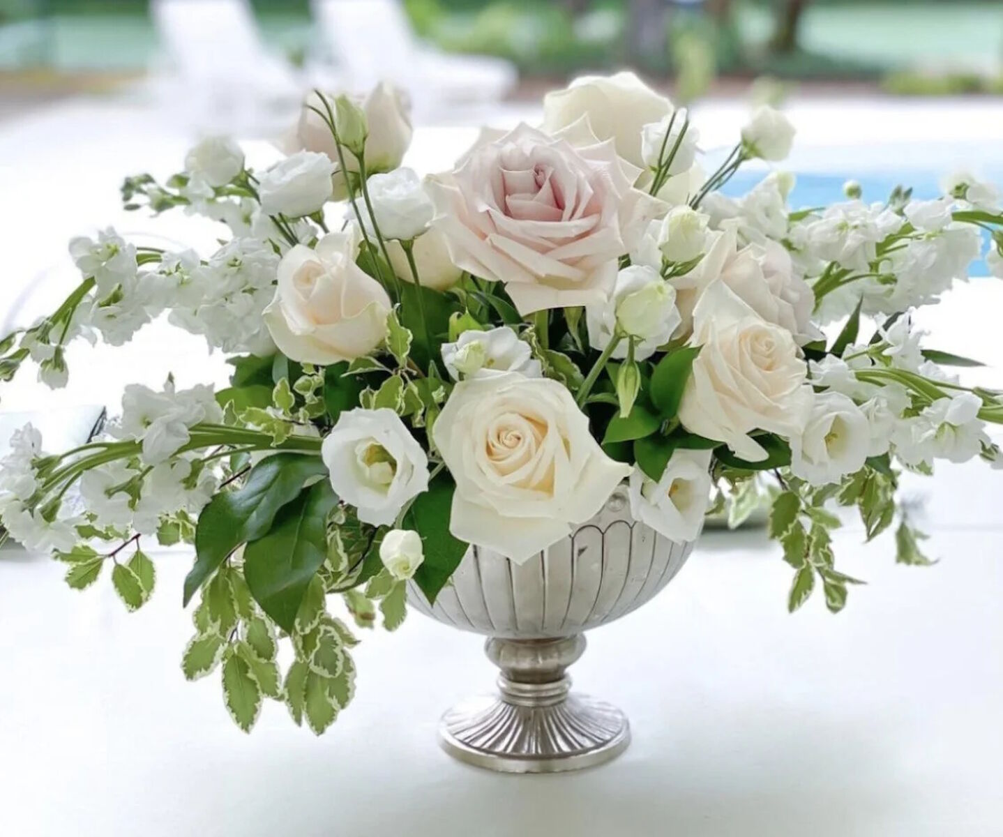 Букет белых цветов