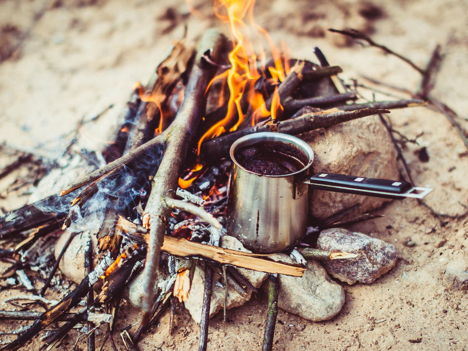 Кофе на огне