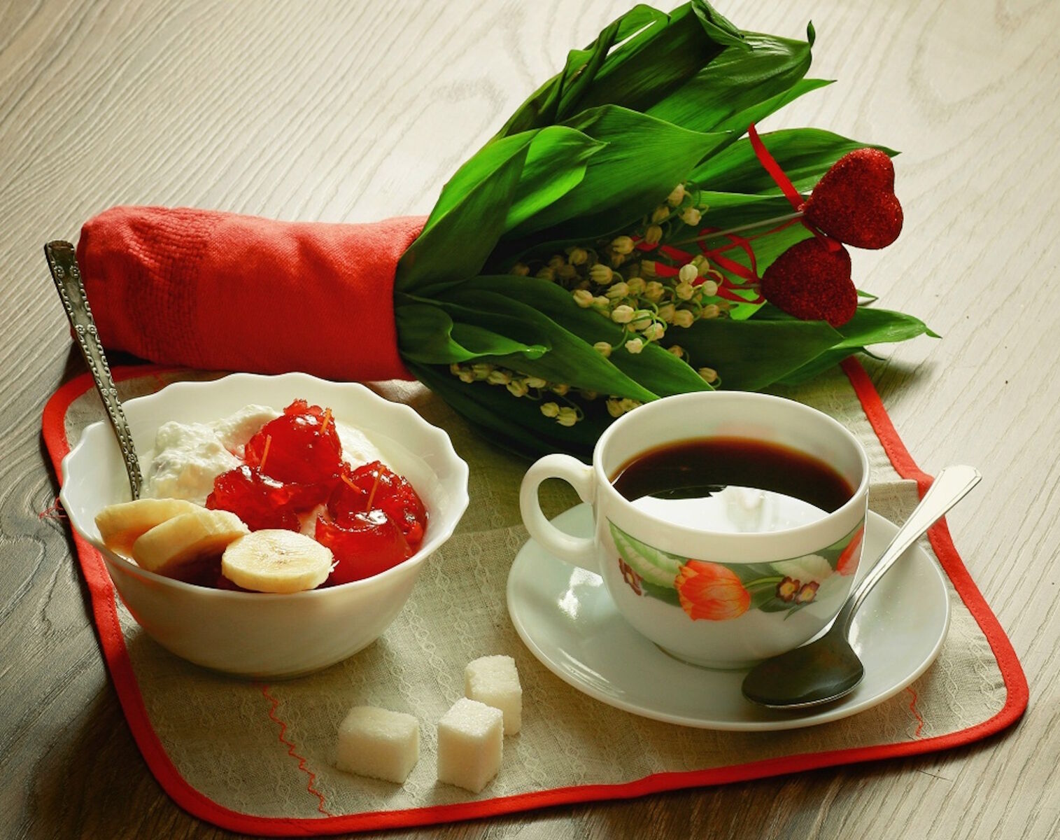 Ландыши и кофе