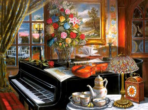 Чаепитие у рояля