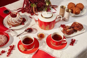 Красная посуда