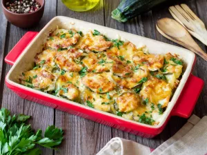 Запеканка с цукини