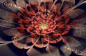 Темный цветок