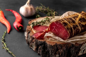 Пастърма с перцем