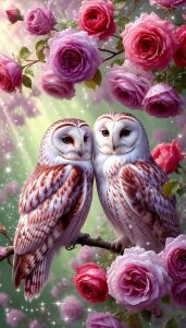 Совы и розы